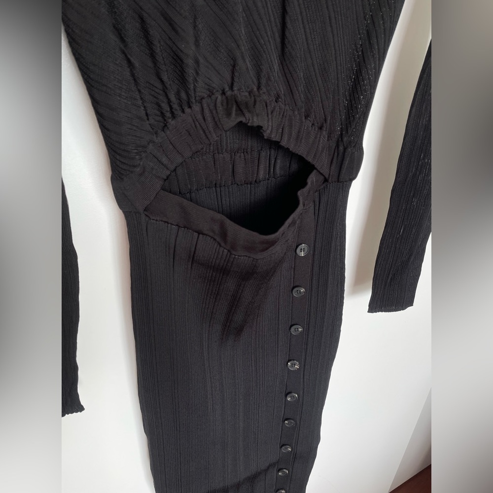 Brand new Self-Portrait cut-out detail ribbed-knit midi dress - Picture 10 of 11